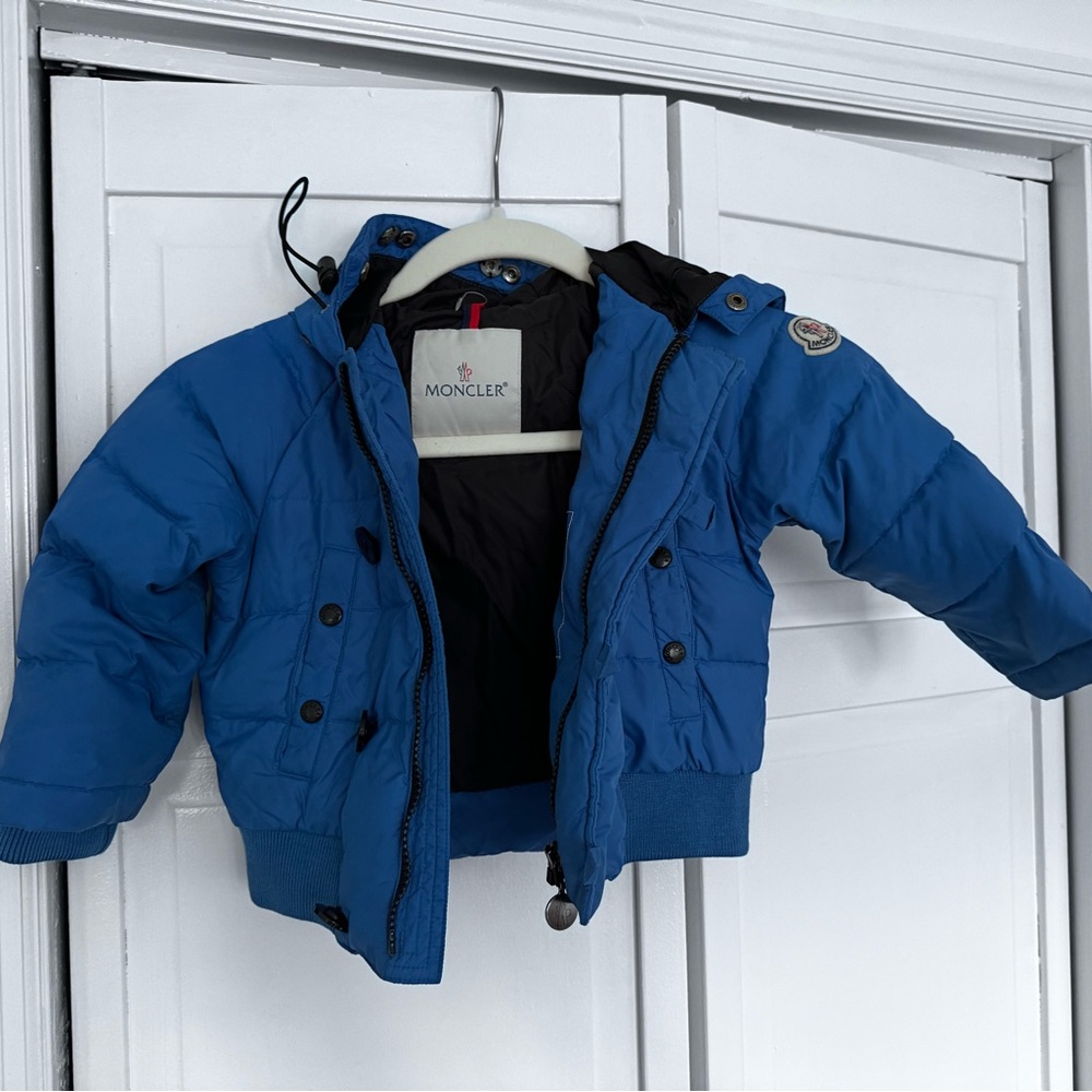 Baby Boy Moncler Hooded Puffer